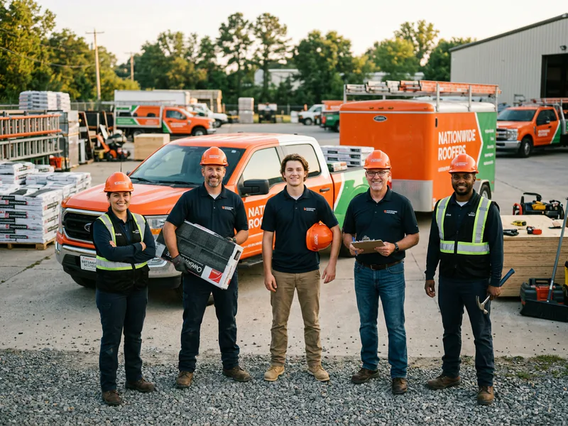 Natiowide Roofers - roof installation in Ocean Springs near me